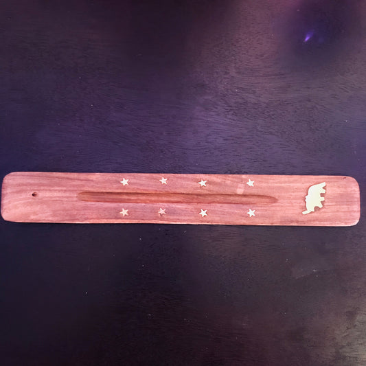Wooden Stick Incense Holder