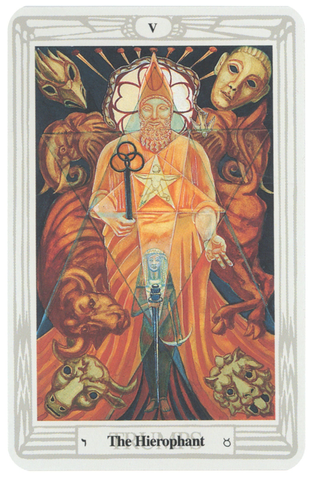 Aleister Crowley Thoth Tarot Deck — Premier Edition